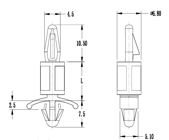 PC板间隔柱 LCS-22